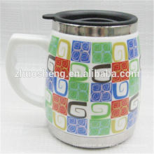 New Style Produkt Lose kaufen aus China Werbe Keramik Kaffeebecher mit Griff